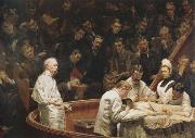Thomas Eakins the agnew clinic USA oil painting artist